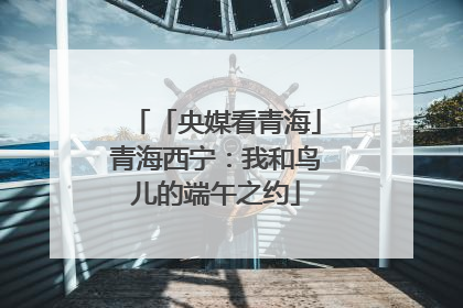 「央媒看青海」青海西宁：我和鸟儿的端午之约