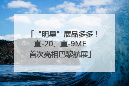 “明星”展品多多！直-20、直-9ME首次亮相巴黎航展