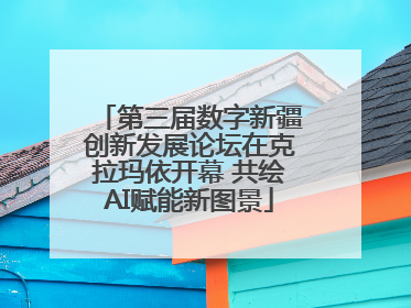 第三届数字新疆创新发展论坛在克拉玛依开幕 共绘AI赋能新图景