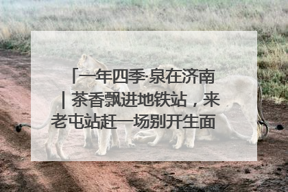 一年四季·泉在济南｜茶香飘进地铁站，来老屯站赶一场别开生面的“茶韵市集”！