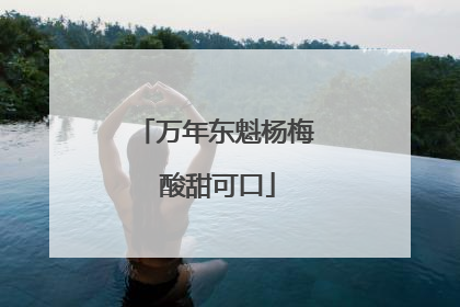 万年东魁杨梅 酸甜可口