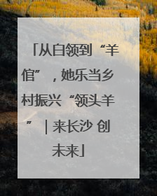 从白领到“羊倌”，她乐当乡村振兴“领头羊”｜来长沙 创未来