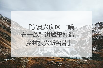 宁夏兴庆区 “曦有一族”进城里打造乡村振兴新名片
