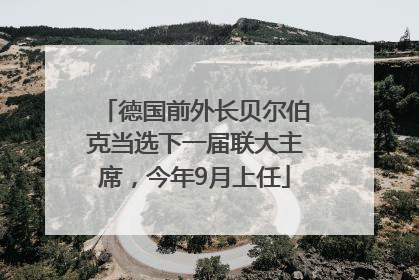 德国前外长贝尔伯克当选下一届联大主席，今年9月上任