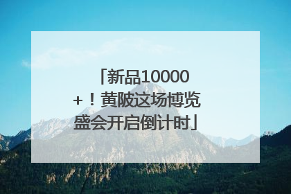 新品10000+！黄陂这场博览盛会开启倒计时