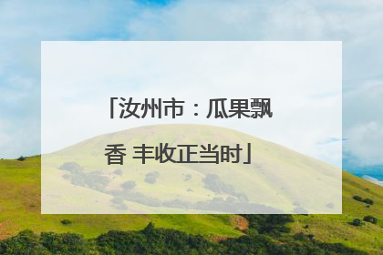 汝州市：瓜果飘香 丰收正当时