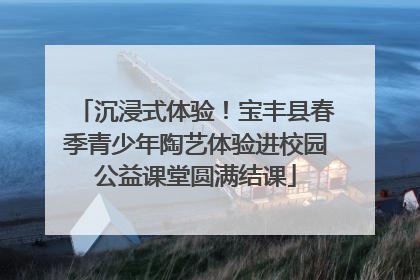 沉浸式体验！宝丰县春季青少年陶艺体验进校园公益课堂圆满结课