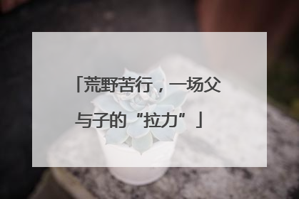 荒野苦行，一场父与子的“拉力”