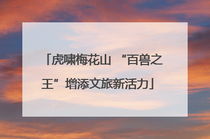 虎啸梅花山 “百兽之王”增添文旅新活力