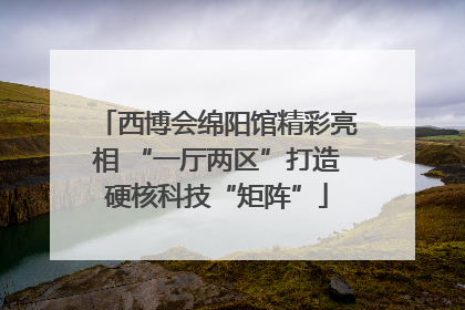 西博会绵阳馆精彩亮相 “一厅两区”打造硬核科技“矩阵”