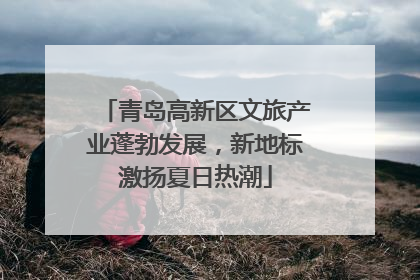 青岛高新区文旅产业蓬勃发展，新地标激扬夏日热潮